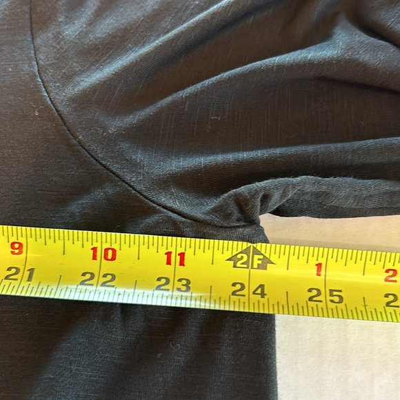 3/$25 J Jill Wearever Collection V Neck 3/4 Sleeve Black Casual Top. Size 2X - Picture 10 of 12